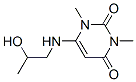 2,4(1H,3H)-Pyrimidinedione, 6-[(2-hydroxypropyl)amino]-1,3-dimethyl- (9CI) CAS#: 253197-19-2
