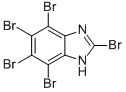 2,4,5,6,7-PENTABROMO-1H-BENZOIMIDAZOLE CAS#: 16865-25-1