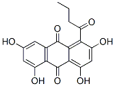 2,4,5,7-Tetrahydroxy-1-(1-oxobutyl)-9,10-anthracenedione CAS#: 15478-53-2