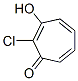 2,4,6-Cycloheptatrien-1-one, 2-chloro-3-hydroxy- CAS#: 100949-20-0