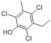 2,4,6-TRICHLORO-3-ETHYL-5-METHYL-PHENOL CAS#: 15460-04-5