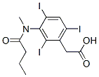 [2,4,6-Triiodo-3-(N-methylbutyrylamino)phenyl]acetic acid CAS#: 29193-37-1
