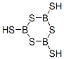 2,4,6-tris-sulfanyl-1,3,5,2,4,6-trithiatriborinane CAS#: 13703-97-4