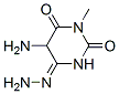 2,4,6(1H,3H,5H)-Pyrimidinetrione,5-amino-1-methyl-,4-hydrazone(9CI) CAS#: 113613-70-0