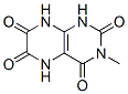 2,4,6,7(1H,3H)-Pteridinetetrone,  5,8-dihydro-3-methyl- CAS#: 114062-77-0