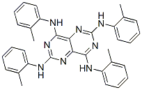 2,4,6,8-Tetrakis(o-toluidino)pyrimido[5,4-d]pyrimidine CAS#: 18711-04-1