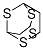 2,4,6,8-Tetrathiaadamantane CAS#: 281-38-9