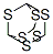 2,4,6,8,9,10-Hexathiaadamantane CAS#: 281-40-3