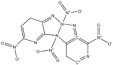 2,4,8,10-Tetranitro-7H-pyrido[3'',4'':4',5'][1,2,3]triazolo[2',1':2,3][1,2,3]triazolo[4,5-b]pyridin-6-ium CAS#: 201029-10-9