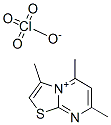 2,4,9-trimethyl-7-thia-5-aza-1-azoniabicyclo[4.3.0]nona-1,3,5,8-tetraene perchlorate CAS#: 28666-87-7