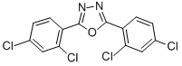 2,5-BIS(2,4-DICHLOROPHENYL)-1,3,4-OXADIAZOLE CAS#: 2492-00-4