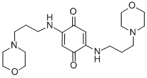 2,5-Bis((3-morpholinopropyl)amino)-p-benzoquinone CAS#: 110052-34-1