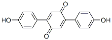 2,5-Bis(4-hydroxyphenyl)-2,5-cyclohexadiene-1,4-dione CAS#: 16688-88-3