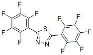 2,5-Bis(pentafluorophenyl)-1,3,4-thiadiazole CAS#: 16065-71-7