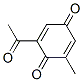 2,5-Cyclohexadiene-1,4-dione, 2-acetyl-6-methyl- (9CI) CAS#: 274259-42-6