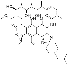 25-DESACETYL RIFABUTIN CAS#: 100324-63-8
