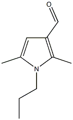 2,5-DIMETHYL-1-PROPYL-1H-PYRROLE-3-CARBALDEHYDE CAS#: 18870-75-2