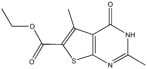 2,5-DIMETHYL-4-OXO-3,4-DIHYDRO-THIENO[2,3-D]PYRIMIDINE-6-CARBOXYLIC ACID ETHYL ESTER CAS#: 23903-53-9