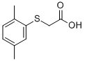 (2,5-DIMETHYL-PHENYLSULFANYL)-ACETIC ACID CAS#: 15310-87-9