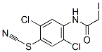 2,5-Dichloro-4-(2-iodoacetylamino)phenyl thiocyanate CAS#: 14664-96-1
