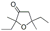 2,5-Diethyl-4,5-dihydro-2,5-dimethyl-3(2H)-furanone CAS#: 18063-89-3