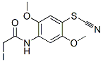 2,5-Dimethoxy-4-(2-iodoacetylamino)phenyl thiocyanate CAS#: 14556-93-5