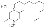 2,5-Dimethyl-1-undecylpiperazine dihydrochloride CAS#: 108063-02-1