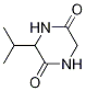 2,5-Piperazinedione, 3-(1-Methylethyl)- CAS#: 14771-77-8