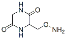 2,5-Piperazinedione,  3-[(aminooxy)methyl]- CAS#: 16561-95-8