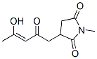 2,5-Pyrrolidinedione, 3-[(3Z)-4-hydroxy-2-oxo-3-pentenyl]-1-methyl- (9CI) CAS#: 206562-86-9