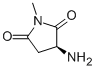 2,5-Pyrrolidinedione,3-amino-1-methyl-,(3S)-(9CI) CAS#: 220835-68-7
