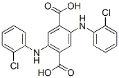 2,5-bis(2-chloroanilino)terephthalic acid CAS#: 10291-27-7