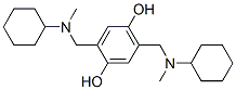 2,5-bis[(cyclohexyl-methyl-amino)methyl]benzene-1,4-diol CAS#: 23913-42-0