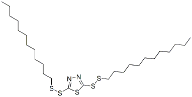 2,5-bis(dodecyldithio)-1,3,4-thiadiazole CAS#: 13539-12-3