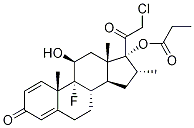 21-Chloro-9-fluoro-11β,17-dihydroxy-16α-Methylpregna-1,4-diene-3,20-dione 17-Propionate CAS#: 25122-52-5