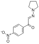 4'-Nitro-α-(1-pyrrolidinylimino)acetophenone CAS#: 25555-23-1