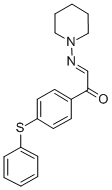 4'-(Phenylthio)-α-(piperidinoimino)acetophenone CAS#: 25561-37-9