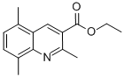 2,5,8-TRIMETHYLQUINOLINE-3-CARBOXYLIC ACID ETHYL ESTER CAS#: 110139-48-5