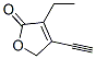 2(5H)-Furanone, 3-ethyl-4-ethynyl- (9CI) CAS#: 109332-79-8