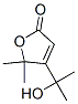 2(5H)-Furanone, 4-(1-hydroxy-1-methylethyl)-5,5-dimethyl- CAS#: 1197-79-1