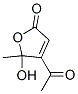 2(5H)-Furanone, 4-acetyl-5-hydroxy-5-methyl- (9CI) CAS#: 113702-28-6