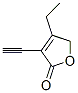 2(5H)-Furanone, 4-ethyl-3-ethynyl- (9CI) CAS#: 109273-68-9
