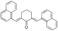 2,6-Bis(1-naphtylmethylene)cyclohexanone CAS#: 18977-34-9