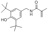 2,6-DI-T-BUTYL-4-(METHACRYLOYLAMINOMETHYL) PHENOL CAS#: 13560-54-8