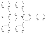 2,6-DIPHENYL-4-(2,4,6-TRIPHENYL-1-PYRIDINIO)PHENOLATE CAS#: 10081-39-7