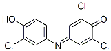 2,6-Dichloro-4-[(3-chloro-4-hydroxyphenyl)imino]-2,5-cyclohexadien-1-one CAS#: 2582-42-5