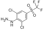 2,6-Dichloro-4-(trifluoromethylsulfonyl)phenylhydrazine CAS#: 104614-74-6