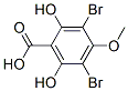 2,6-Dihydroxy-4-methoxy-3,5-dibromobenzoic acid CAS#: 27703-53-3