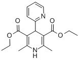 2,6-Dimethyl-4-(2-pyridyl)-1,4-dihydropyridine-3,5-dicarboxylic acid diethyl ester CAS#: 23125-28-2