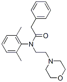 2',6'-Dimethyl-N-(2-morpholinoethyl)-2-phenylacetanilide CAS#: 18109-48-3